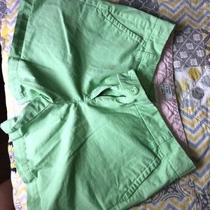 Mint Green crown & ivy shorts